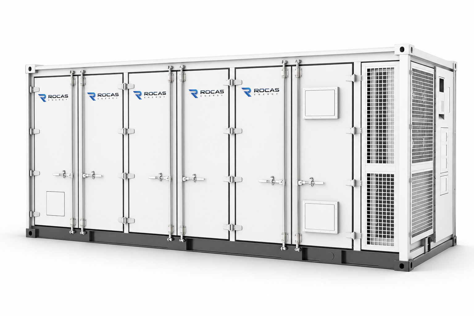 ROCAS 2MWh — representative container render